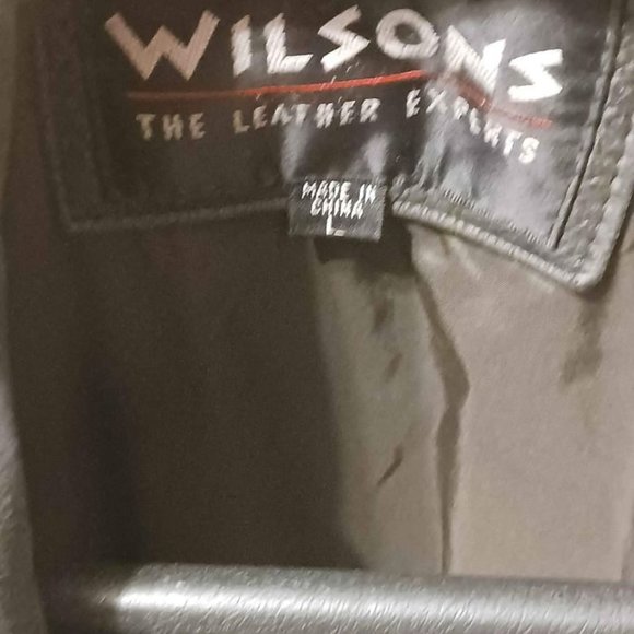 Men's Wilson LARGE ASH LINED Leather Jacket. - Picture 3 of 8